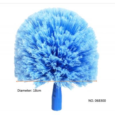 EcoClean Factory BSCI Economy Shipment Great Memory PET bristle Round  Cobweb Duster