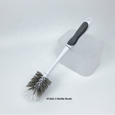 EcoClean Factory BSCI soft Comfortable Grip Plastic  Bottle Brush