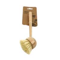 Household long fiber wooden 24.5*6.5*7 cm kitchen cleaning fiber brush