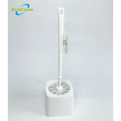 EcoClean Factory BSCI  Plastic toilet brush with holder  for bathroom toilet cleaning