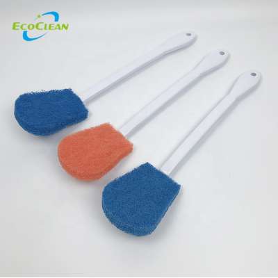 Factory manufacture  Household Cleaning Plastic Tub and Tile Scrubber Pad Cleaner Brush